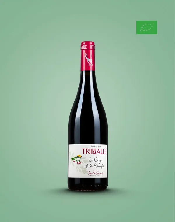 Bouteille de Le rouge de la rainette — DOMAINE DE LA TRIBALLE, vin rouge