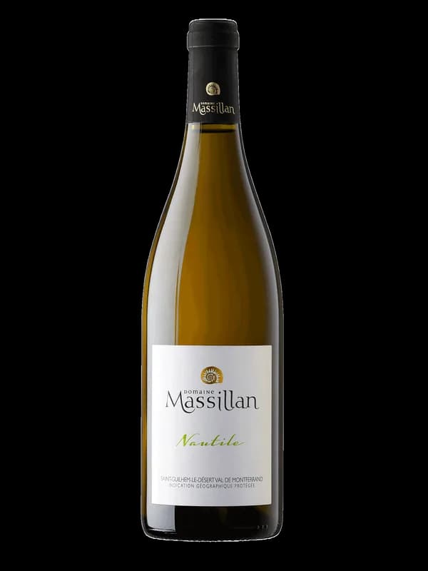Bouteille de Nautile Blanc — DOMAINE MASSILAN, vin blanc