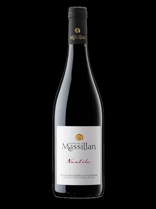 Bouteille de Nautile Rouge — DOMAINE MASSILAN, vin rouge