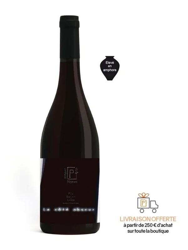 Bouteille de Le Côté Obscur — DOMAINE PEGALINE, vin rouge