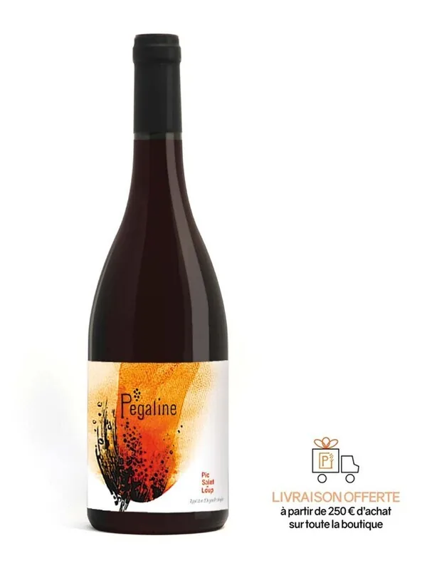 Bouteille de Pégaline — DOMAINE PEGALINE, vin rouge