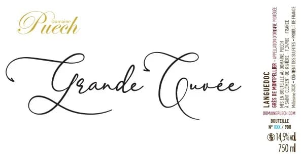 Bouteille de Grande Cuvée — DOMAINE PUECH