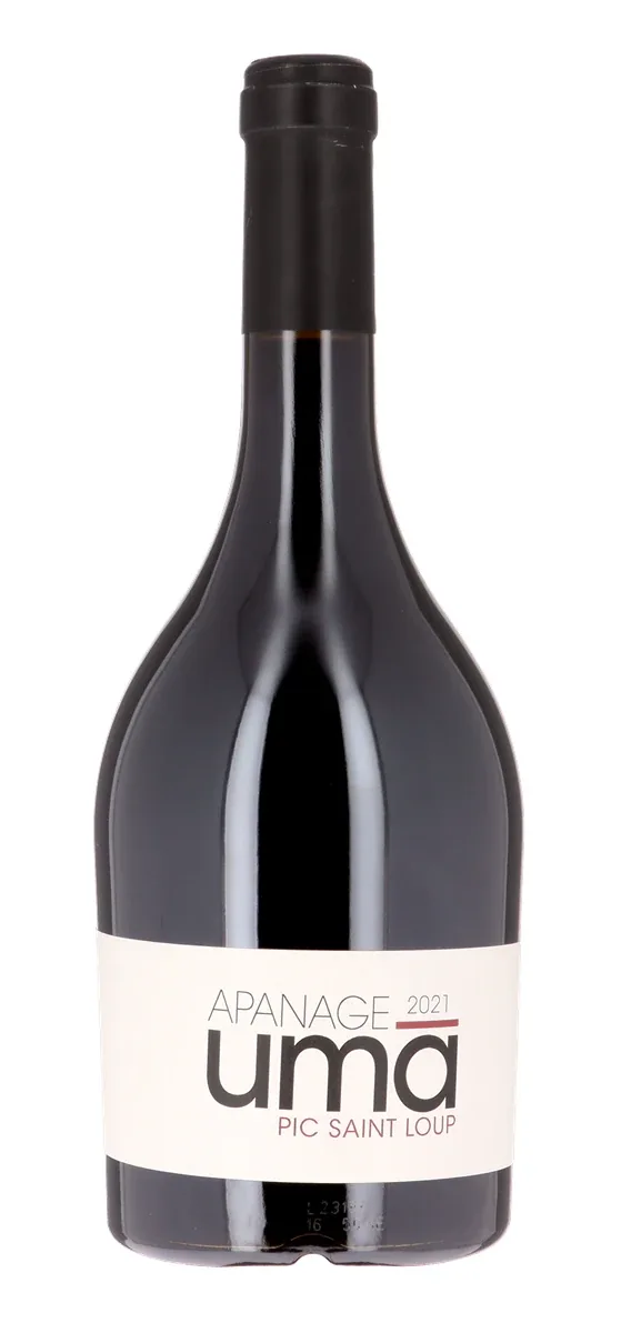 Bouteille de Apanage Rouge — DOMAINE UMA, vin rouge