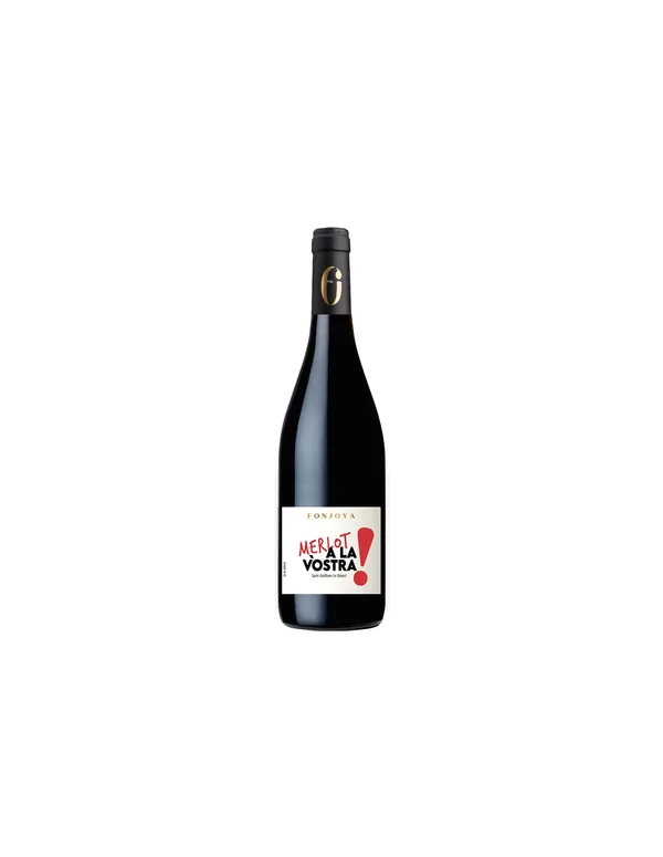 Bouteille de A la Vostrà! Merlot — FONJOYA, vin rouge