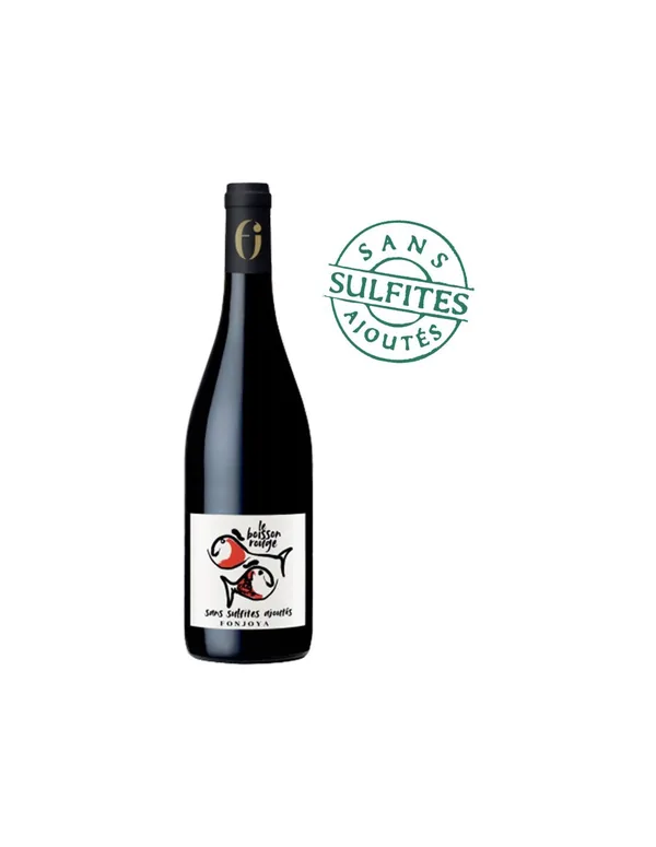 Bouteille de Le boisson rouge — FONJOYA, vin rouge