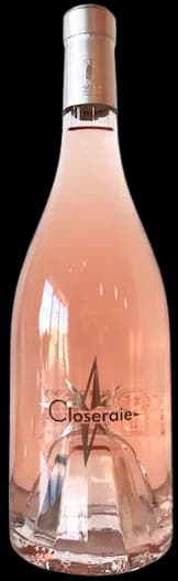 Bouteille de La Rose des Vents — LA CLOSERAIE, vin rosé