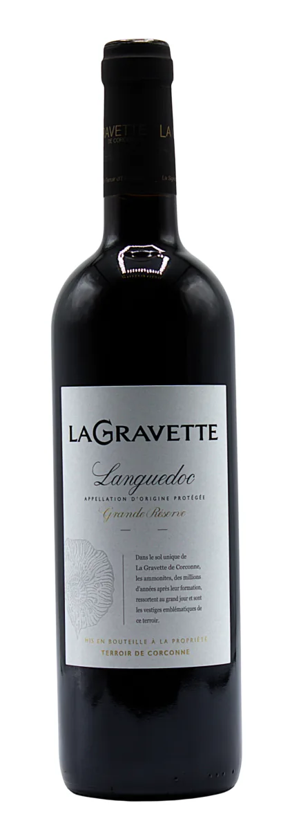 Bouteille de Gravette Grande Réserve — LA GRAVETTE DE CORCONNE, vin rouge/blanc/rosé