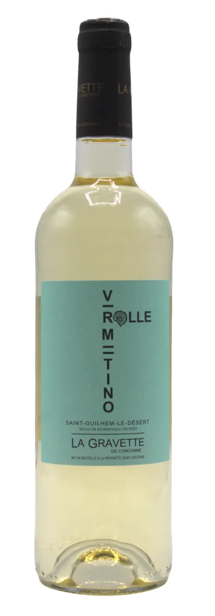 Bouteille de Rolle — LA GRAVETTE DE CORCONNE, vin blanc