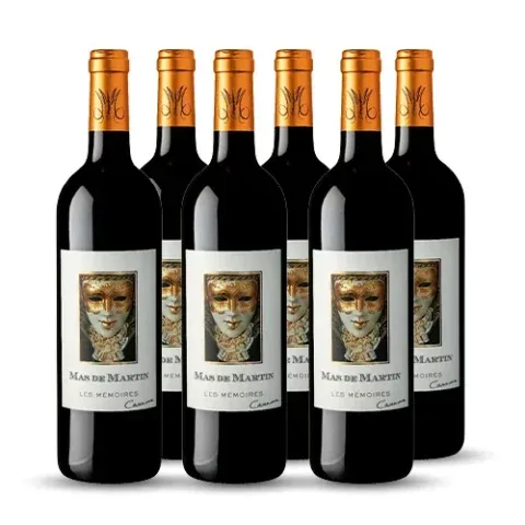 Bouteille de Les Mémoires Casanova — MAS DE MARTIN, vin rouge