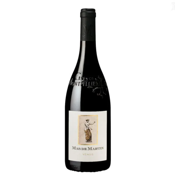 Bouteille de Vénus — MAS DE MARTIN, vin rouge
