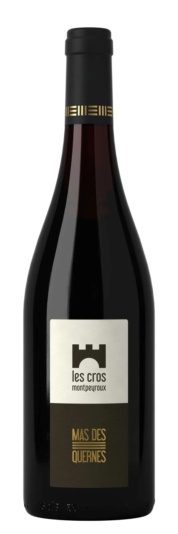 Bouteille de Les Cros — MAS DES QUERNES, vin rouge