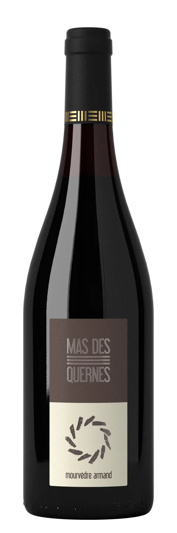 Bouteille de Mourvèdre Armand — MAS DES QUERNES, vin rouge