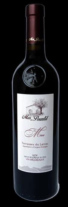 Bouteille de Le Mas — MAS DU POUNTIL, vin rouge