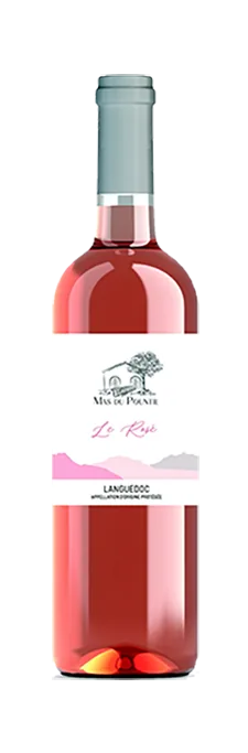 Bouteille de Le Rosé — MAS DU POUNTIL, vin rosé