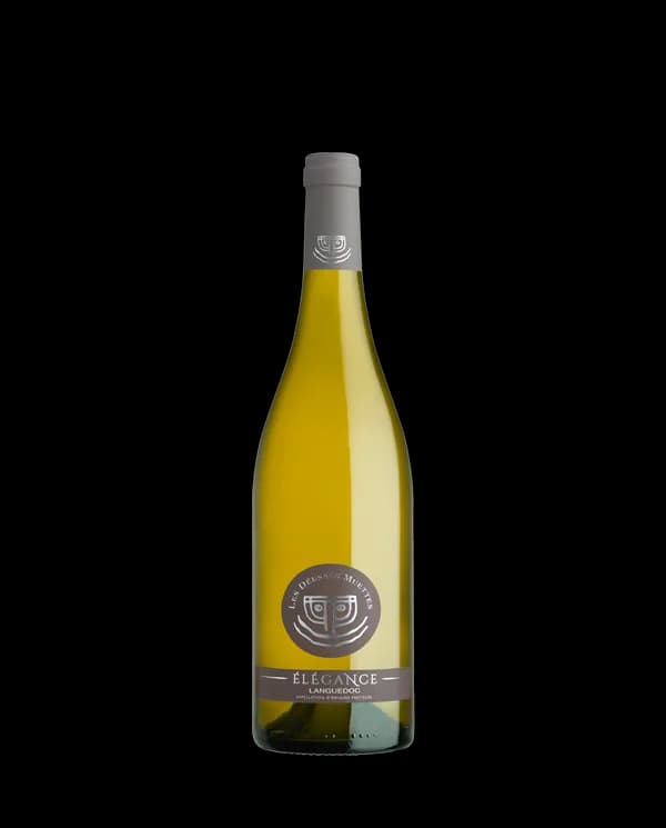 Bouteille de Les Déesses Muettes – Élégance Blanc — VIGNOBLES DES 3 CHATEAUX