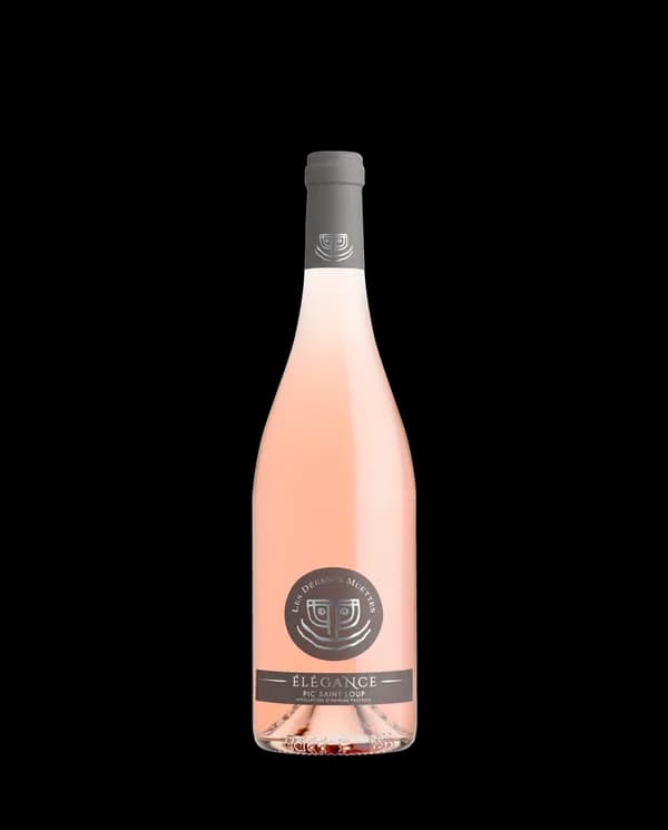 Bouteille de Les Déesses Muettes – Élégance Rosé — VIGNOBLES DES 3 CHATEAUX