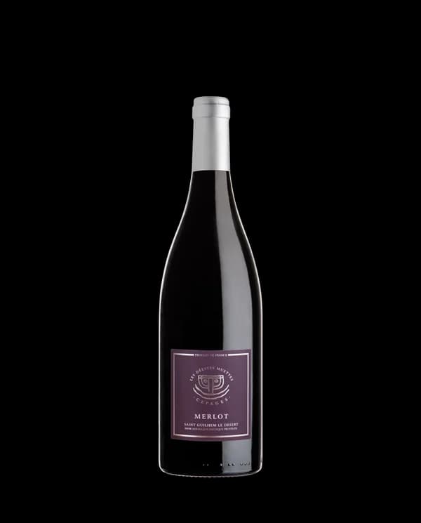 Bouteille de Les Déesses Muettes – Merlot — VIGNOBLES DES 3 CHATEAUX