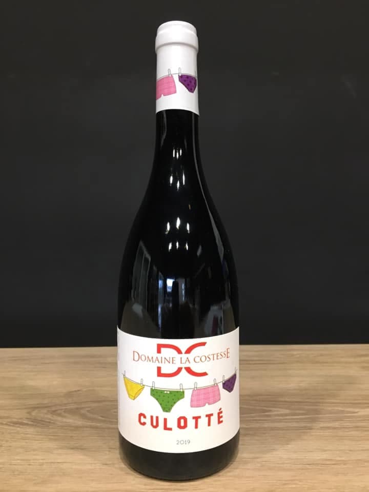 Bouteille de La cuvée culottée — DOMAINE LA COSTESSE, vin unknown
