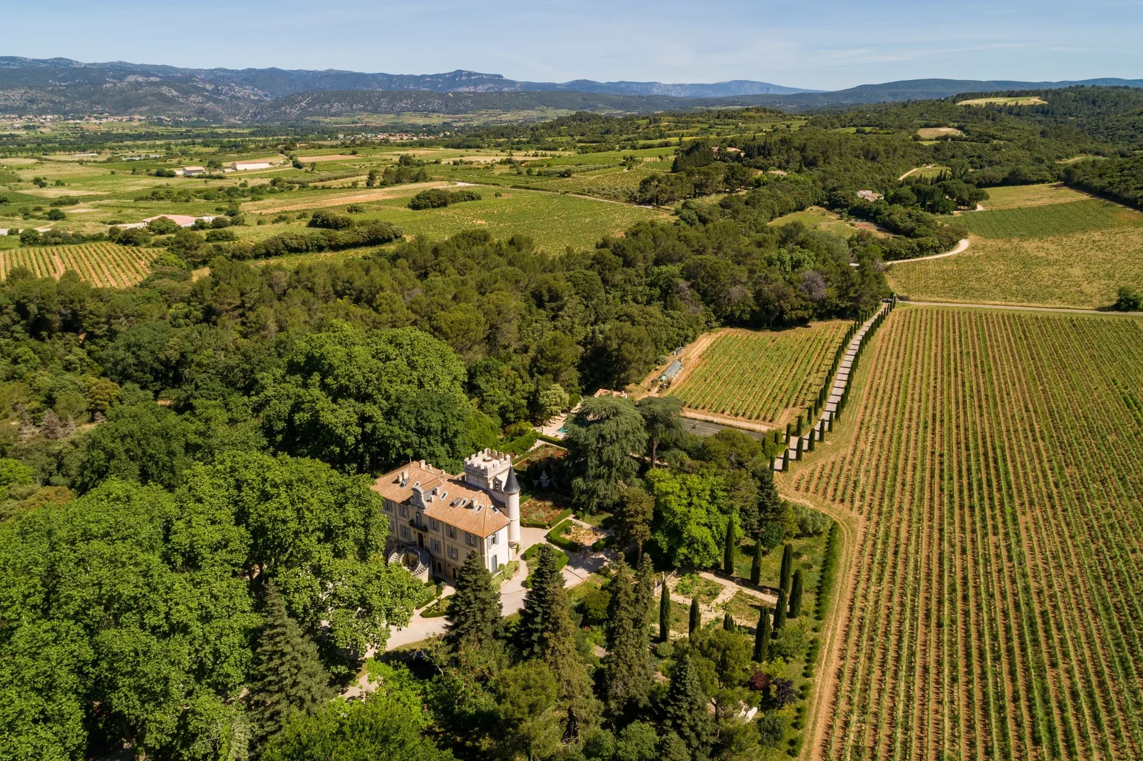 Chateau Capion — paysage
