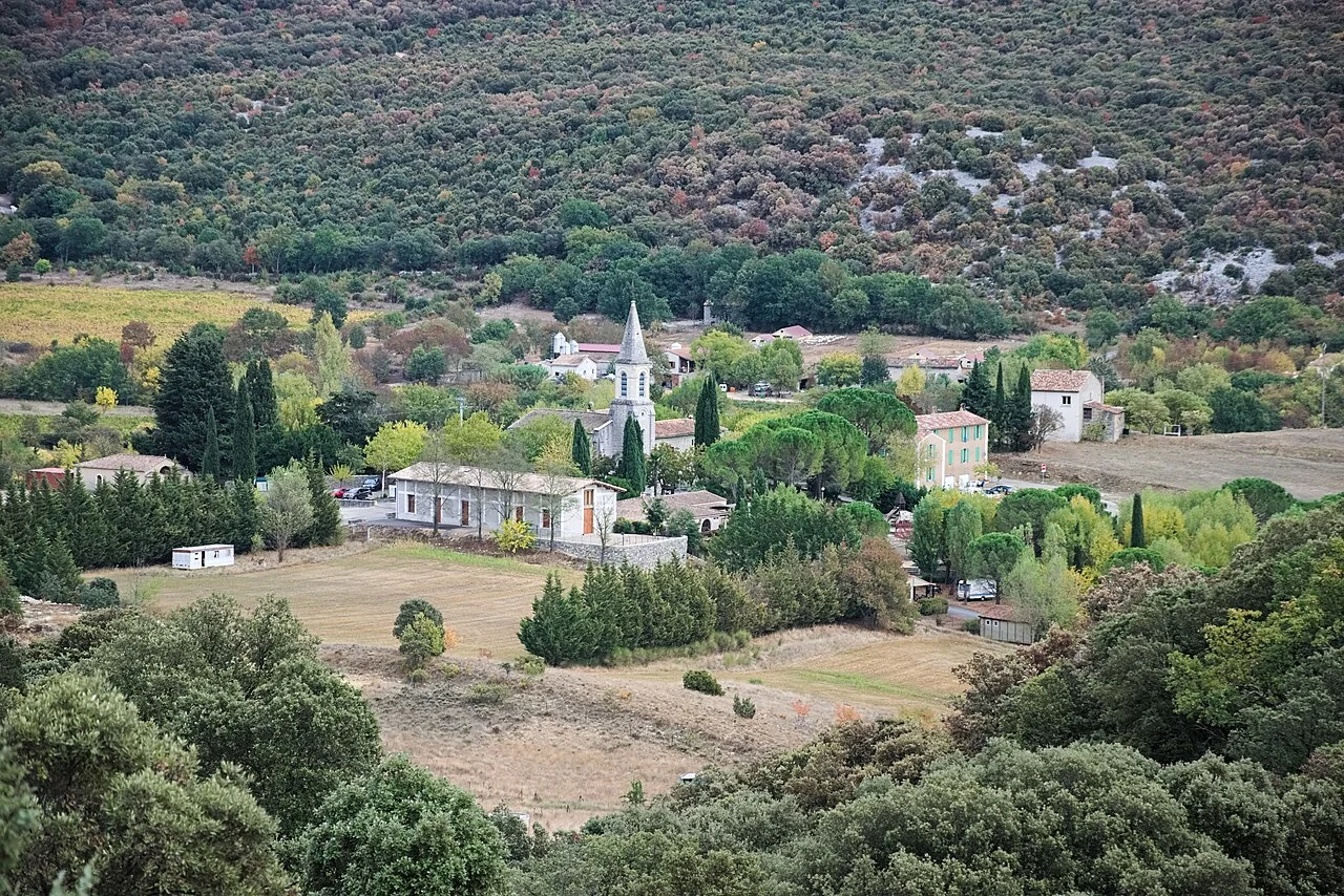 Montoulieu — File:Le village de Montoulieu.jpg